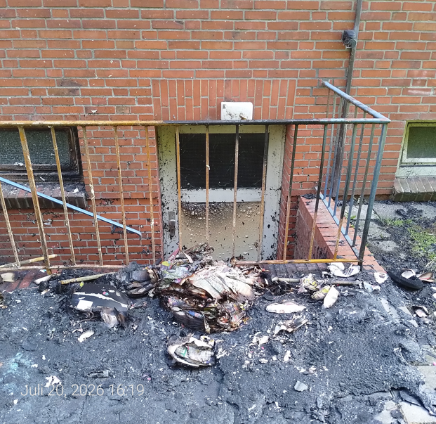 Mülltonnen-Brand in der Bavinkstrassse